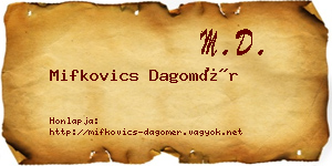 Mifkovics Dagomér névjegykártya